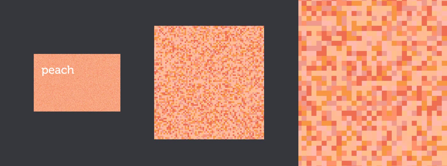 Color averaging visualization