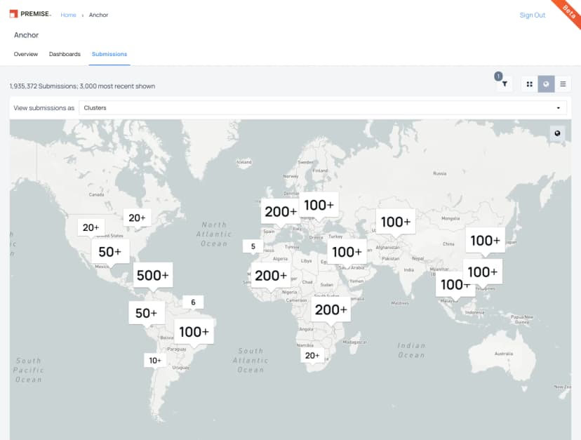 Web interface inconsistency example 4