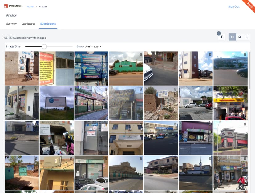 Web interface inconsistency example 5