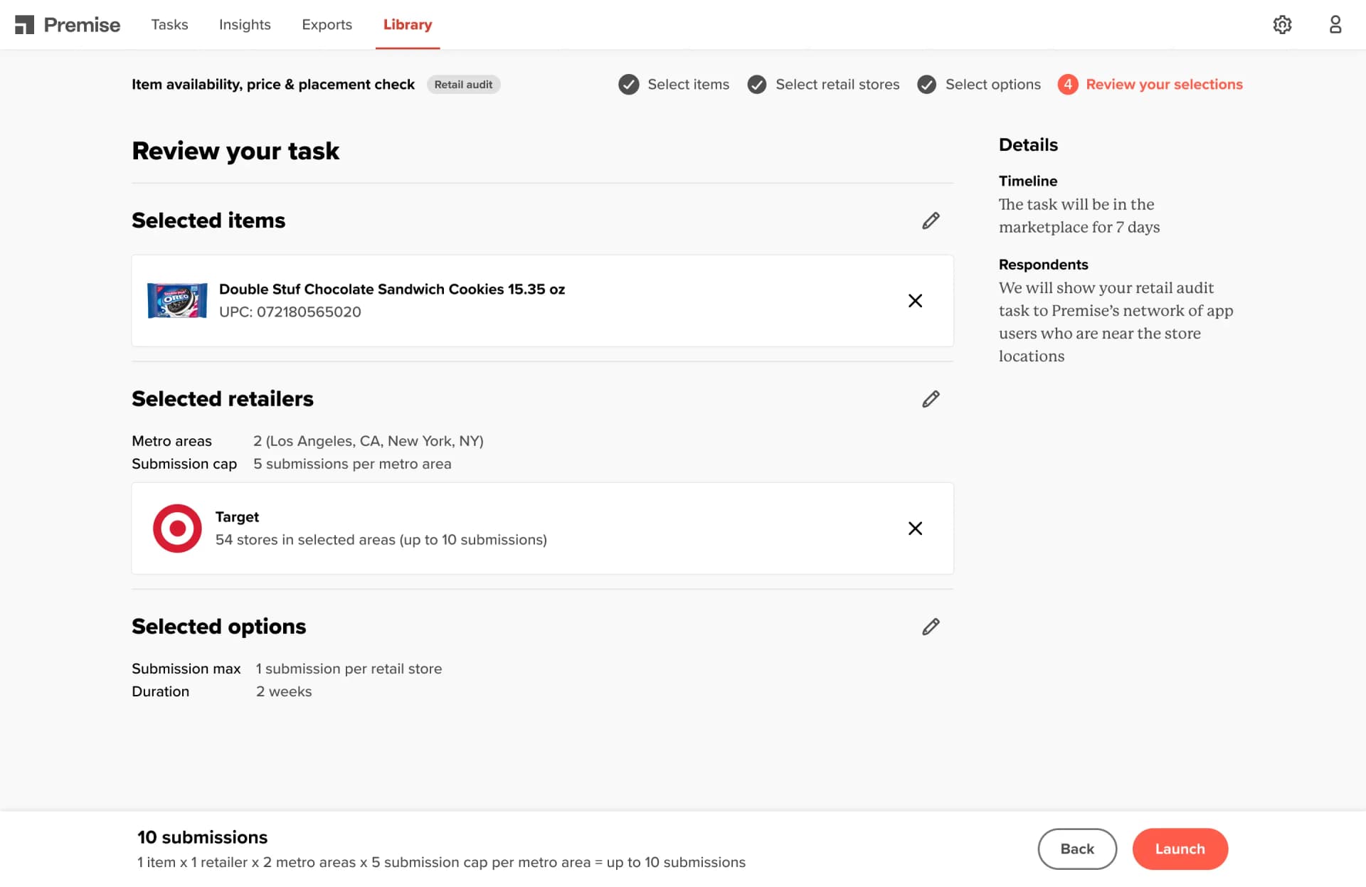 Self-service workflow