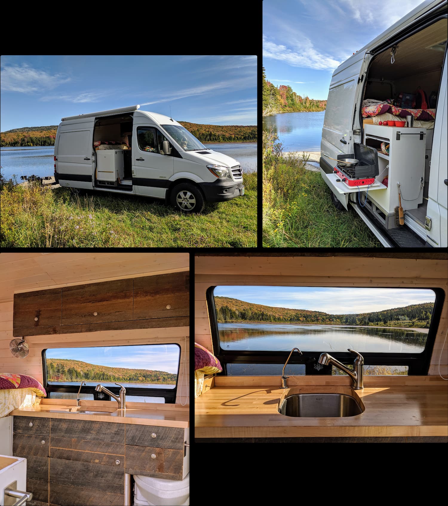 Campervan after